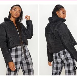 3 for $15 !! Black puffer bomber jacket
